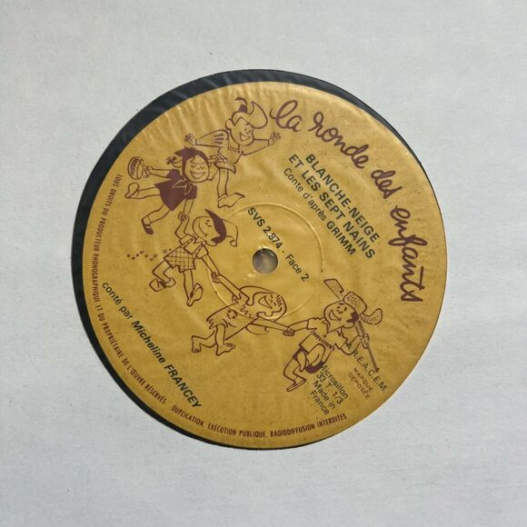 La Ronde des Enfants 5 LP Set French Import Children’s Music MINT 1970s Booklet - Picture 11 of 11